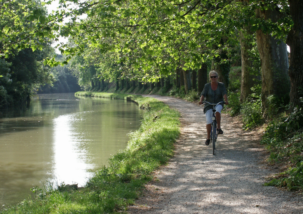 Balade à vélo canal du midi